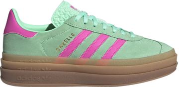 Foto do produto Tênis Adidas Gazelle Bold Pulse Mint Screaming Pink