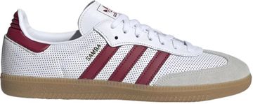 Foto do produto Tênis Adidas Samba OG White Collegiate Burgundy
