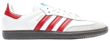 Foto do produto Tênis Adidas Samba OG White Scarlet