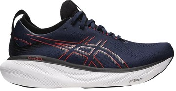 Foto do produto Tênis Asics Gel Nimnus 25 Midnight Electric Red