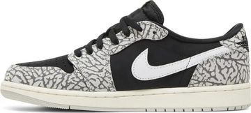 Foto do produto Tênis Air Jordan 1 Low Black Cement