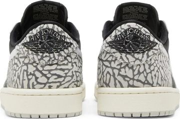 Foto do produto Tênis Air Jordan 1 Low Black Cement