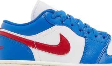 Foto do produto Tênis Air Jordan 1 Low Sport Blue Gym Red
