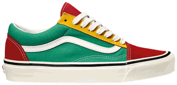 Foto do produto Tênis Vans Old Skool 36 DX Red Emerald Yellow