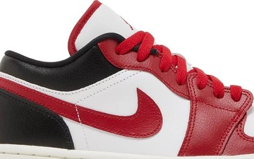 Foto do produto Tênis Air Jordan 1 Low White Gym Red