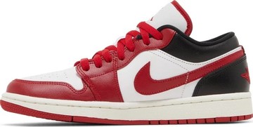 Foto do produto Tênis Air Jordan 1 Low White Gym Red