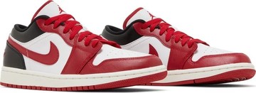 Foto do produto Tênis Air Jordan 1 Low White Gym Red