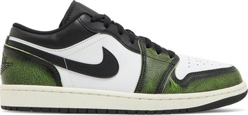 Foto do produto Tênis Air Jordan 1 Low SE Wear-Away - Electric Green