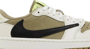 Foto do produto Tênis Travis Scott x Air Jordan 1 Low Golf Neutral Olive