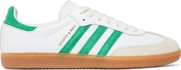 Foto do produto Tênis Adidas Sporty & Rich x Samba OG White Green