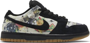 Foto do produto Tênis Nike Supreme x Dunk Low SB Rammellzee