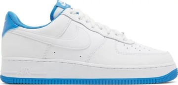 Foto do produto Tênis Nike Air Force 1 '07 White Light Photo Blue