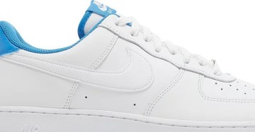 Foto do produto Tênis Nike Air Force 1 '07 White Light Photo Blue