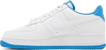 Foto do produto Tênis Nike Air Force 1 '07 White Light Photo Blue