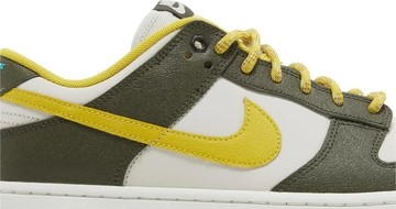 Foto do produto Tênis Nike Dunk Low Premium Cargo Khaki Vivid Sulfur