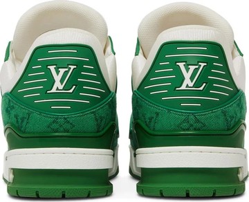 Foto do produto Tênis Louis Vuitton Louis Vuitton Trainer Green Monogram Denim