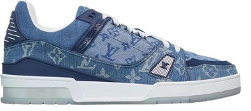 Foto do produto Tênis Louis Vuitton Louis Vuitton Trainer Monogram Denim