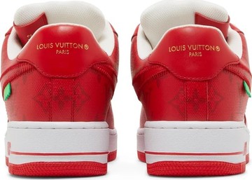 Foto do produto Tênis Nike Louis Vuitton x Air Force 1 Low White Comet Red