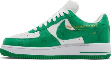 Foto do produto Tênis Nike Louis Vuitton x Air Force 1 Low White Gym Green