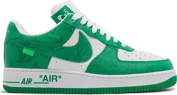 Foto do produto Tênis Nike Louis Vuitton x Air Force 1 Low White Gym Green