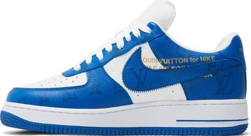 Foto do produto Tênis Nike Louis Vuitton x Air Force 1 Low White Team Royal