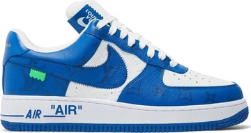 Foto do produto Tênis Nike Louis Vuitton x Air Force 1 Low White Team Royal