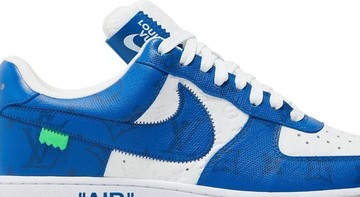 Foto do produto Tênis Nike Louis Vuitton x Air Force 1 Low White Team Royal