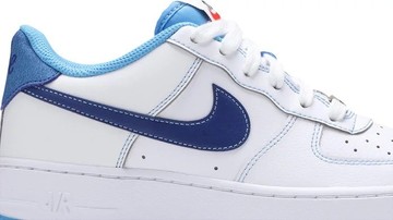 Foto do produto Tênis Nike Air Force 1 White University Blue