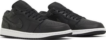 Foto do produto Tênis Air Jordan 1 Low Black Elephant