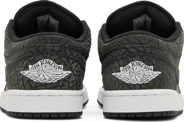 Foto do produto Tênis Air Jordan 1 Low Black Elephant