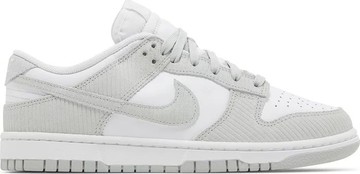 Foto do produto Tênis Nike Dunk Low Light Silver Corduroy