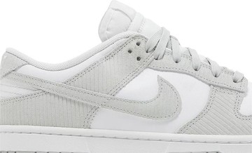 Foto do produto Tênis Nike Dunk Low Light Silver Corduroy