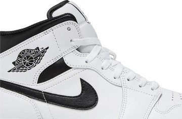 Foto do produto Tênis Air Jordan 1 Mid White Black