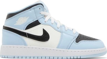 Foto do produto Tênis Air Jordan 1 Mid Ice Blue