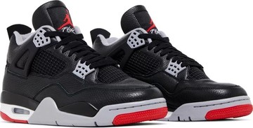 Foto do produto Tênis Nike Air Jordan 4 Retro Bred Reimagined