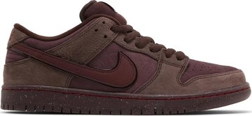 Foto do produto Tênis Nike Dunk Low Premium SB City of Love Collection - Burgundy Crush