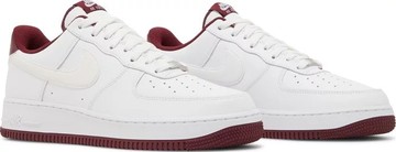 Foto do produto Tênis Nike Air Force 1 '07 White Dark Beetroot