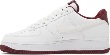 Foto do produto Tênis Nike Air Force 1 '07 White Dark Beetroot