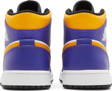 Foto do produto Tênis Air Jordan 1 Mid Lakers