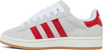 Foto do produto Tênis Adidas Campus 00s Crystal White Scarlet