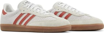 Foto do produto Tênis Adidas Samba OG Crystal White Preloved Red