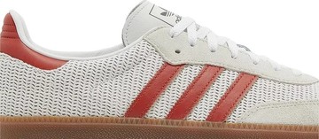 Foto do produto Tênis Adidas Samba OG Crystal White Preloved Red