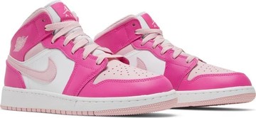 Foto do produto Tênis Air Jordan 1 Mid Fierce Pink