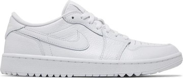 Foto do produto Tênis Air Jordan 1 Low Golf Triple White