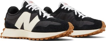 Foto do produto Tênis New Balance 327 Black White Gum