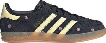 Foto do produto Tênis Adidas Gazelle Indoor Black Floral Embroidery