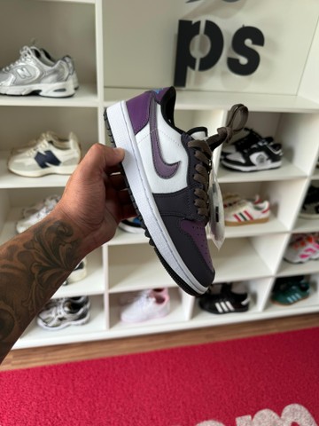 Foto do produto Tênis Air Jordan 1 Low Golf NRG Purple Smoke (PRONTA ENTREGA)