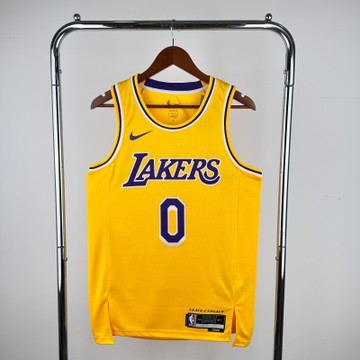 Foto do produto Regata NBA Los Angeles Lakers Gold Association Edition Swingman Jersey 2022/23 Westbrook 0