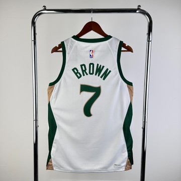 Foto do produto Regata NBA Boston Celtics Nike City Edition Swingman Jersey 23/24 Jaylen Brown 7