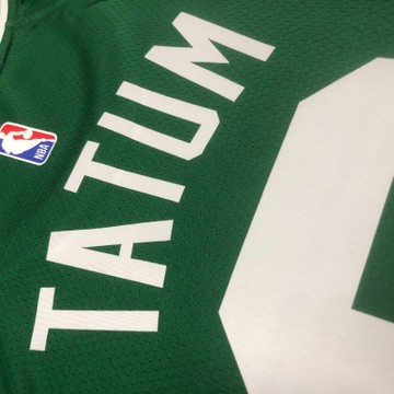 Foto do produto Regata NBA Boston Celtics Nike Icon Edition 24/25 Swingman Jersey Verde Jason Tatum 0